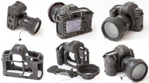 Protection Camera Armor avec un Canon EOS 5D mkII