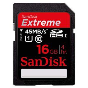 Carte SanDisk SDHC 16Go C10