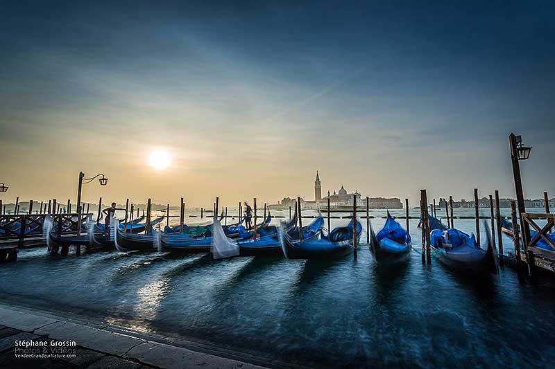 Venise-Gondoles-Saint-Marco