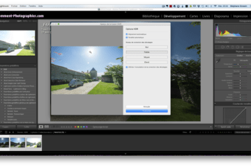 Fusion HDR Fusion panoramique Lightroom