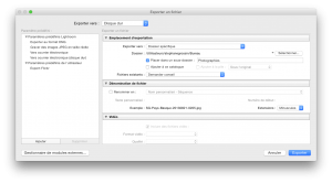 Exporter ses photos pour le Web avec Lightroom