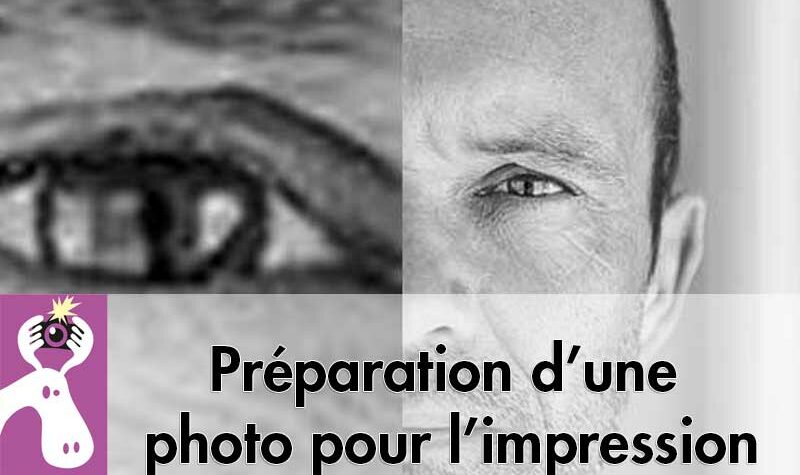 Préparation d’une photo pour l’impression