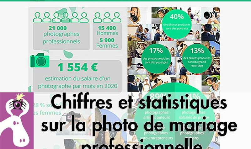 Chiffres et statistiques sur la photo de mariage professionnelle