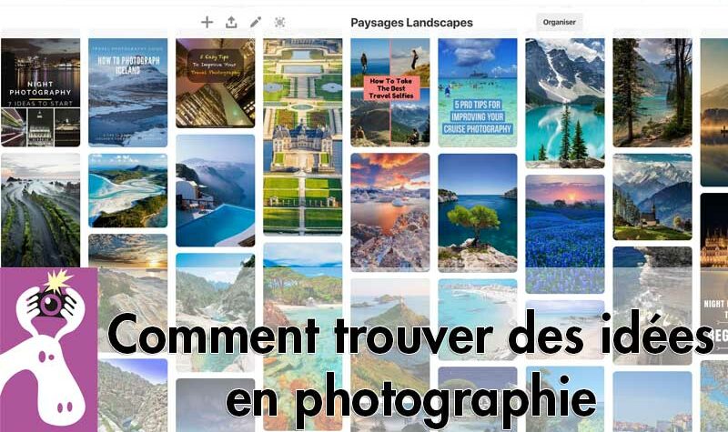 Trouver l'inspiration en photo est un signe de progression