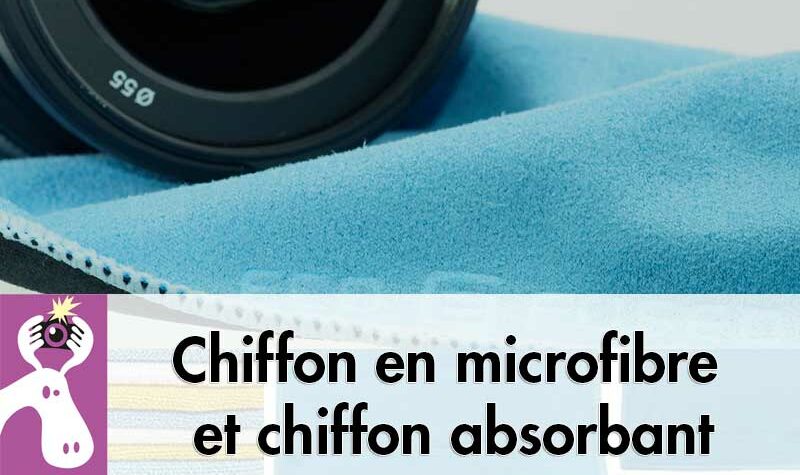 Chiffon en microfibre et chiffon absorbant