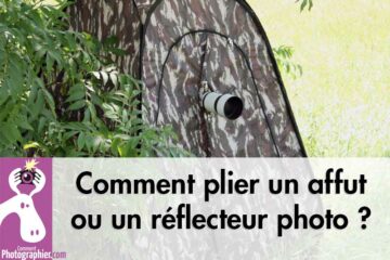 Comment plier un réflecteur photo ou un affut photo