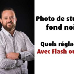 Quels réglages pour de la photo de studio au flash ?