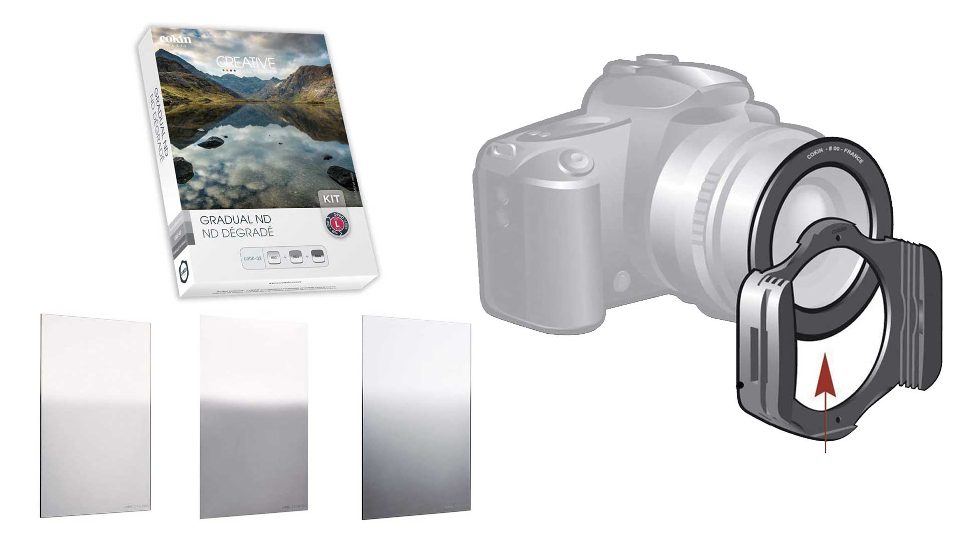 Filtre Photo Cromofilter T1 Dégradé Tabac 52mm - Avec Boîte