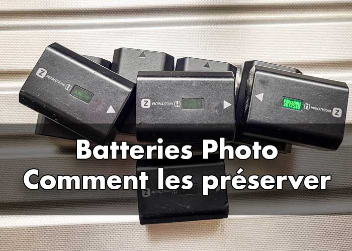 Astuces pour économiser la batterie de votre appareil photo