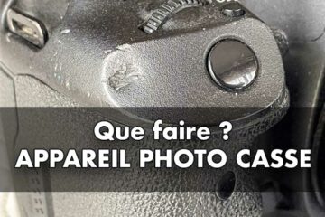 Appareil photo est tombé, Appareil photo cassé, que faire